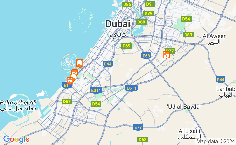 Dubai Map